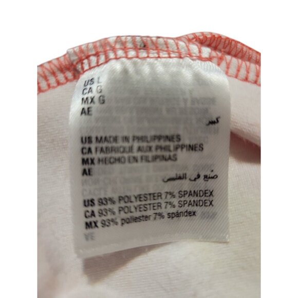 Misa Hylton For INC Womens Red Orange Tie-Dye Maxi Skirt L 93% Polyester 7% Span - Picture 5 of 5